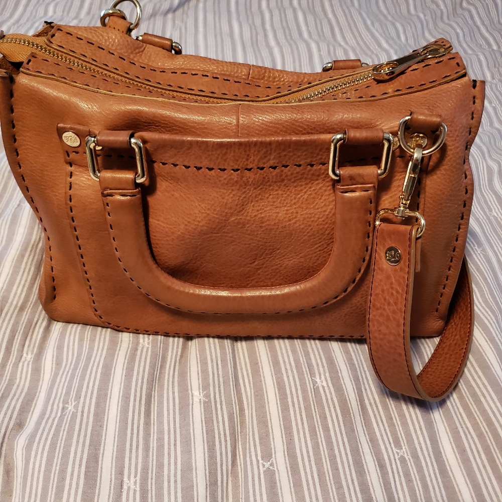 Ted Baker Hickory Stab Stitch bag